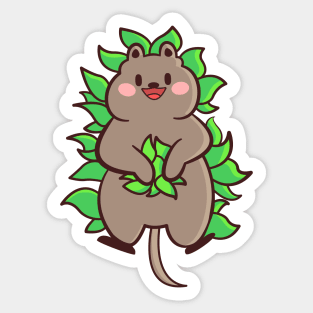 cute quokka Sticker